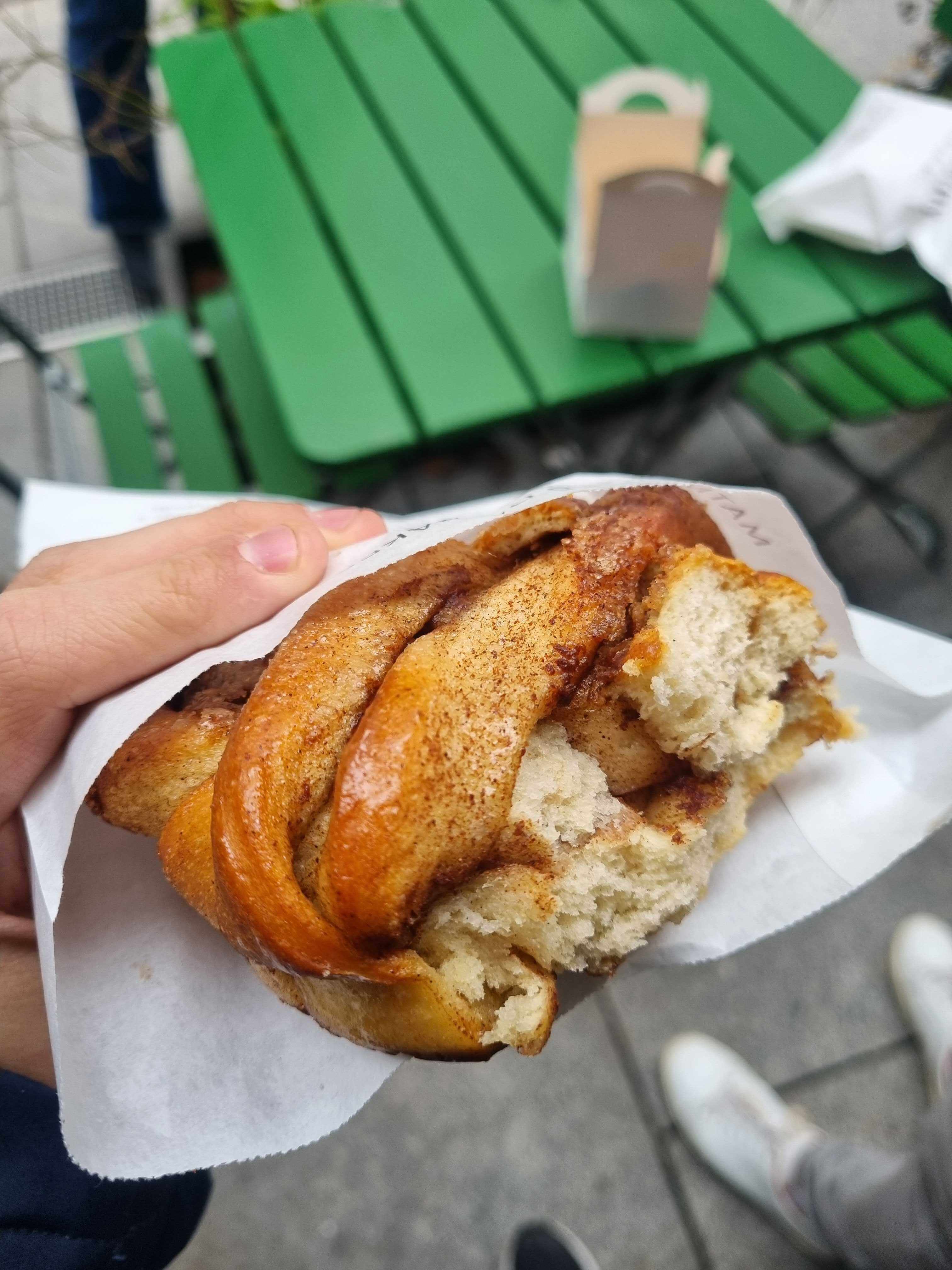 Foto av Kanelbolle fra Maschmanns