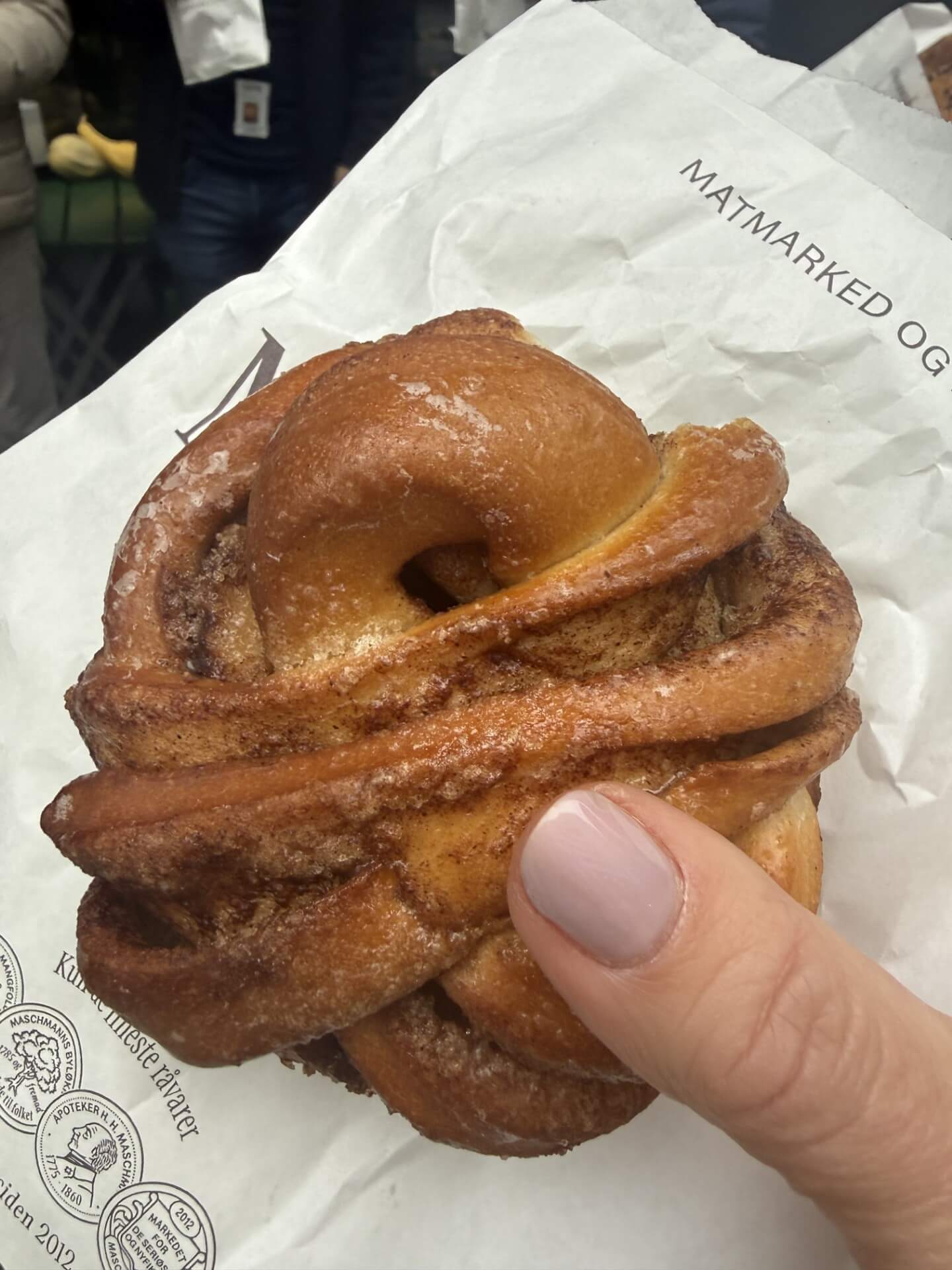 Foto av Kanelbolle fra Maschmanns